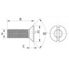 Senkkopfschraube Metall DIN 963 [080-m] (080031641553)