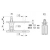 PCB Abstandshalter [100-2] (100228600002)