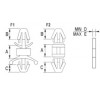 PCB Abstandshalter [100-8] (100831500002)