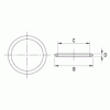 SAE Flansch O-ring [178-3] (178106403320)