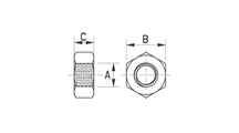 Mutter Metall DIN 934 [051-m]