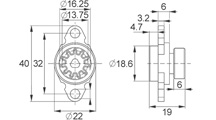 Groβe Rotationsdämpfer [078-5]