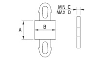 PCB Abstandshalter [100-7]