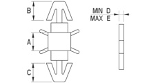 PCB Abstandshalter [100-91]