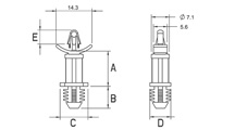 PCB Abstandshalter [270-1]