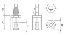 PCB Abstandshalter [298]