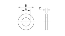 Unterlegscheibe Metall DIN 125 [346-m]