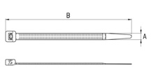 Kabelbinder UV-stabil [575]